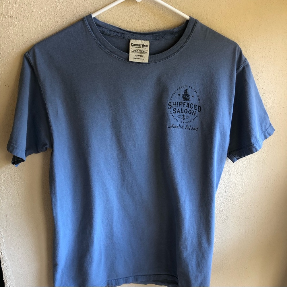 Amelia Island "Ship Faced Saloon" Three Sheets to the Wind Tshirt Size Small - Picture 2 of 9